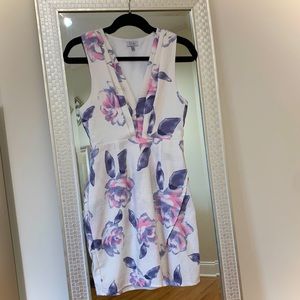 Tobi Floral Plunge Dress